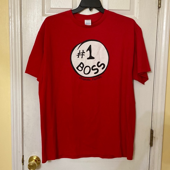 Delta Other - #1 Boss graphic Orlando, Florida Graphic Short Sleeve T-shirt XL